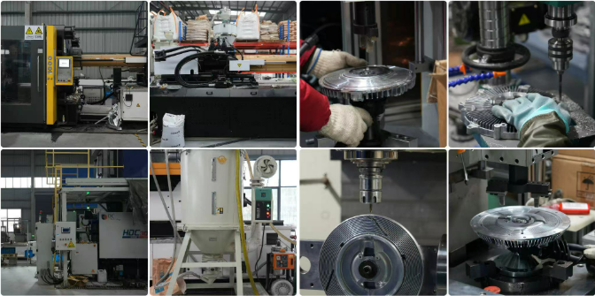 ファンクラッチ production line