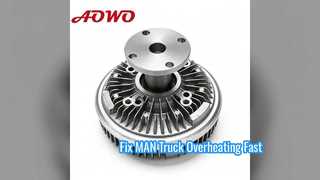 MAN Truck Cooling Fix 51066300049 AOWO Fan Clutch