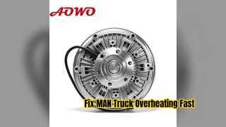 MAN TGL TGM Electronic Fan Clutch 51066300147 Cooling Fix