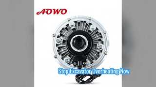 Electronic Fan Clutch for EC140D EC140E EC160E EC180E EC200E