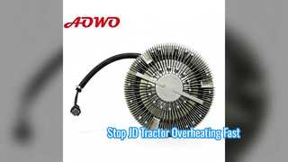 RE573751 Fan Clutch for JD 7R Tractor Cooling Upgrade