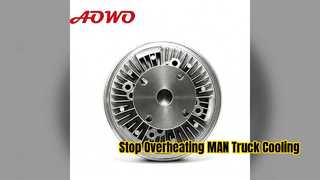 MAN G90 M90 Viscous Fan Clutch 51066300043 Cooling Upgrade