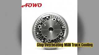 Муфта вентилятора грузовика MAN 51066300043 OE Cooling Solution